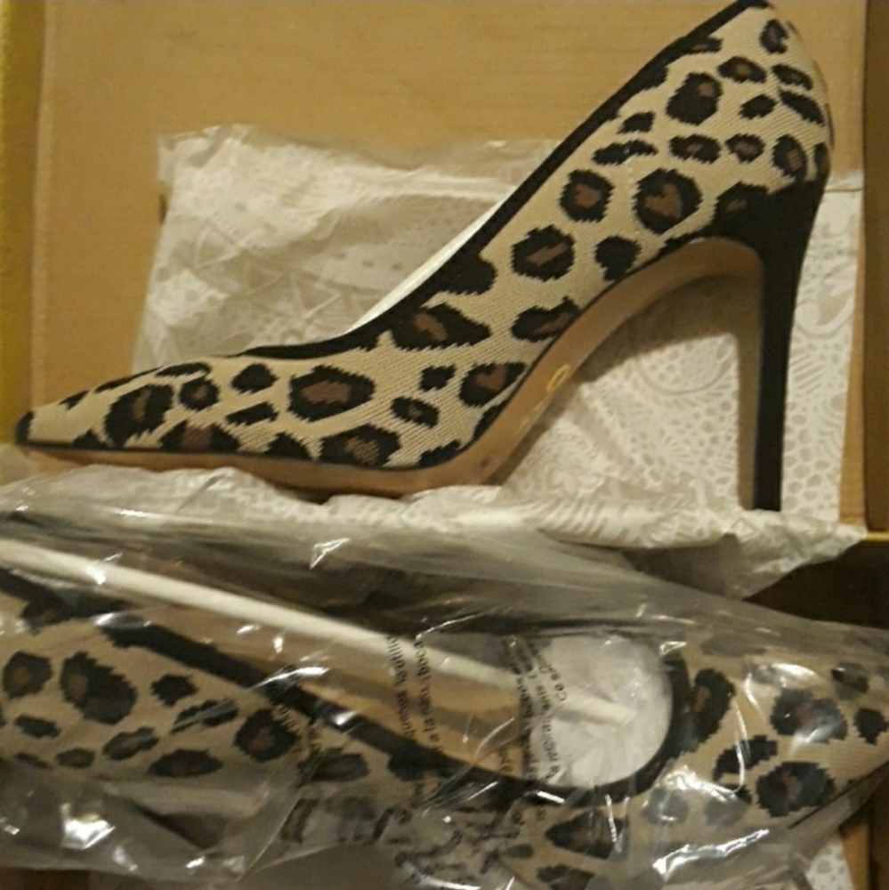 Leopard print MIX no.6 heels